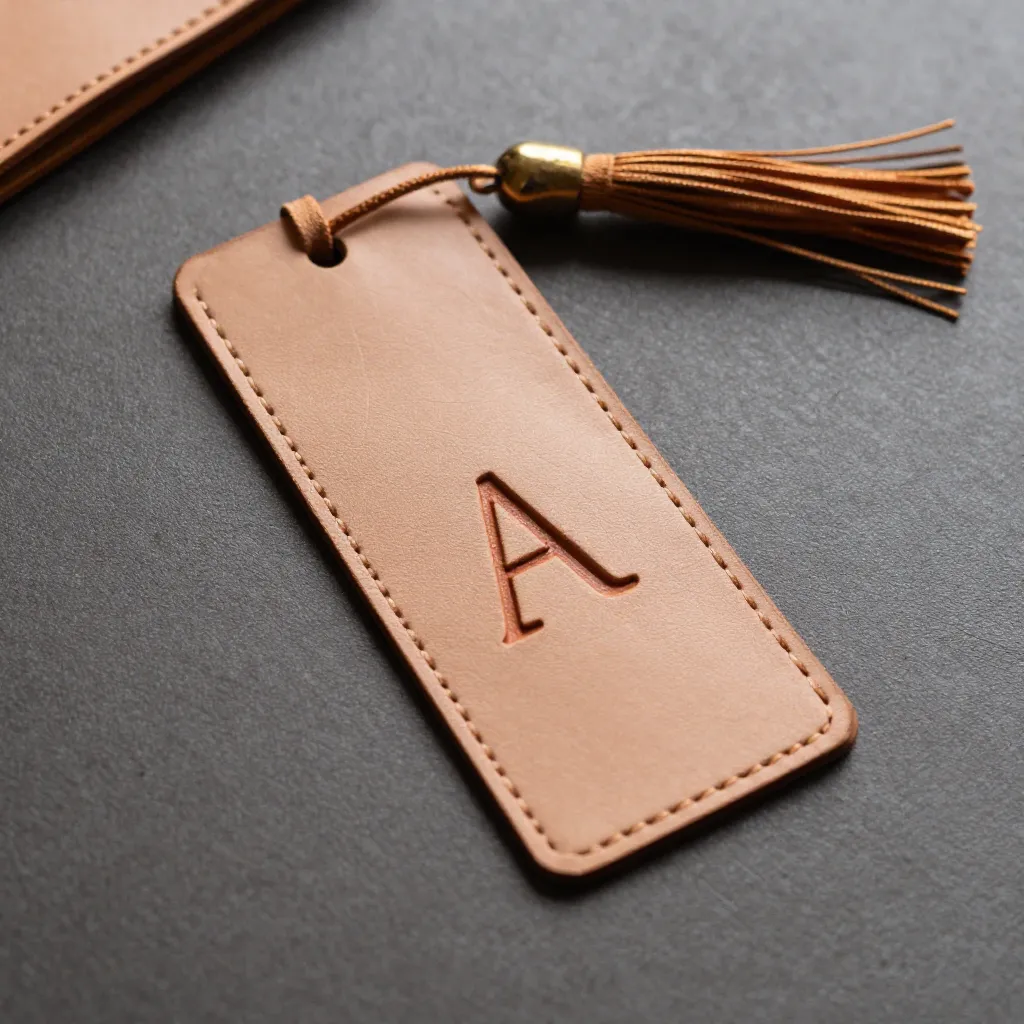 Custom leather accessory details