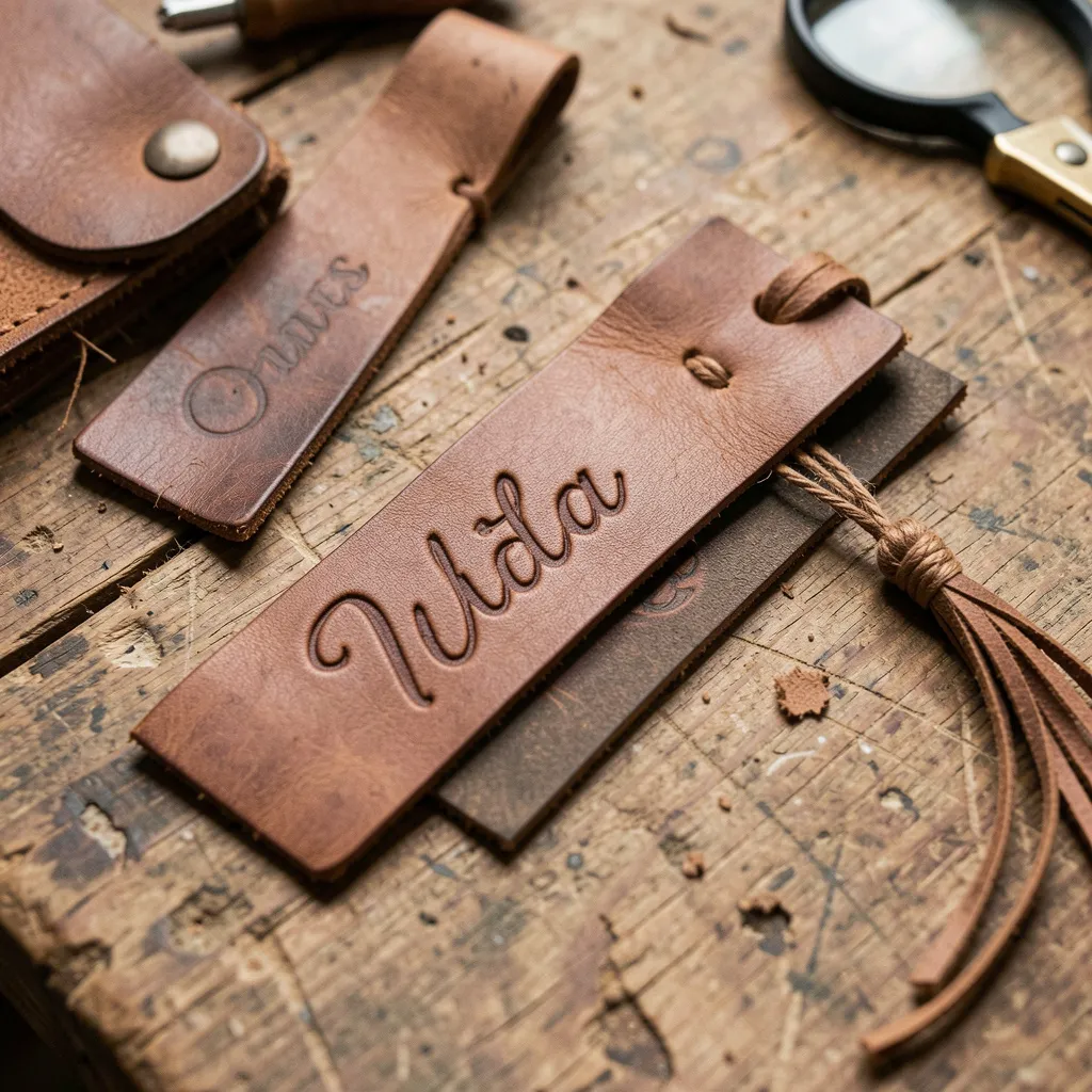 Hand crafting leather accessories